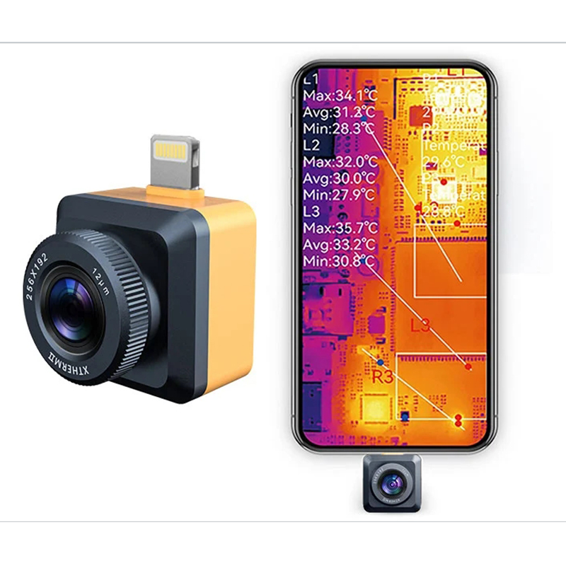 赤外線サーマルカメラiPhone取り付け型 Amazon.co.jp: FLIR(フリアー)【国内正規品】Lightningポート