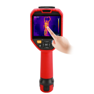 電気熱画像の温度範囲